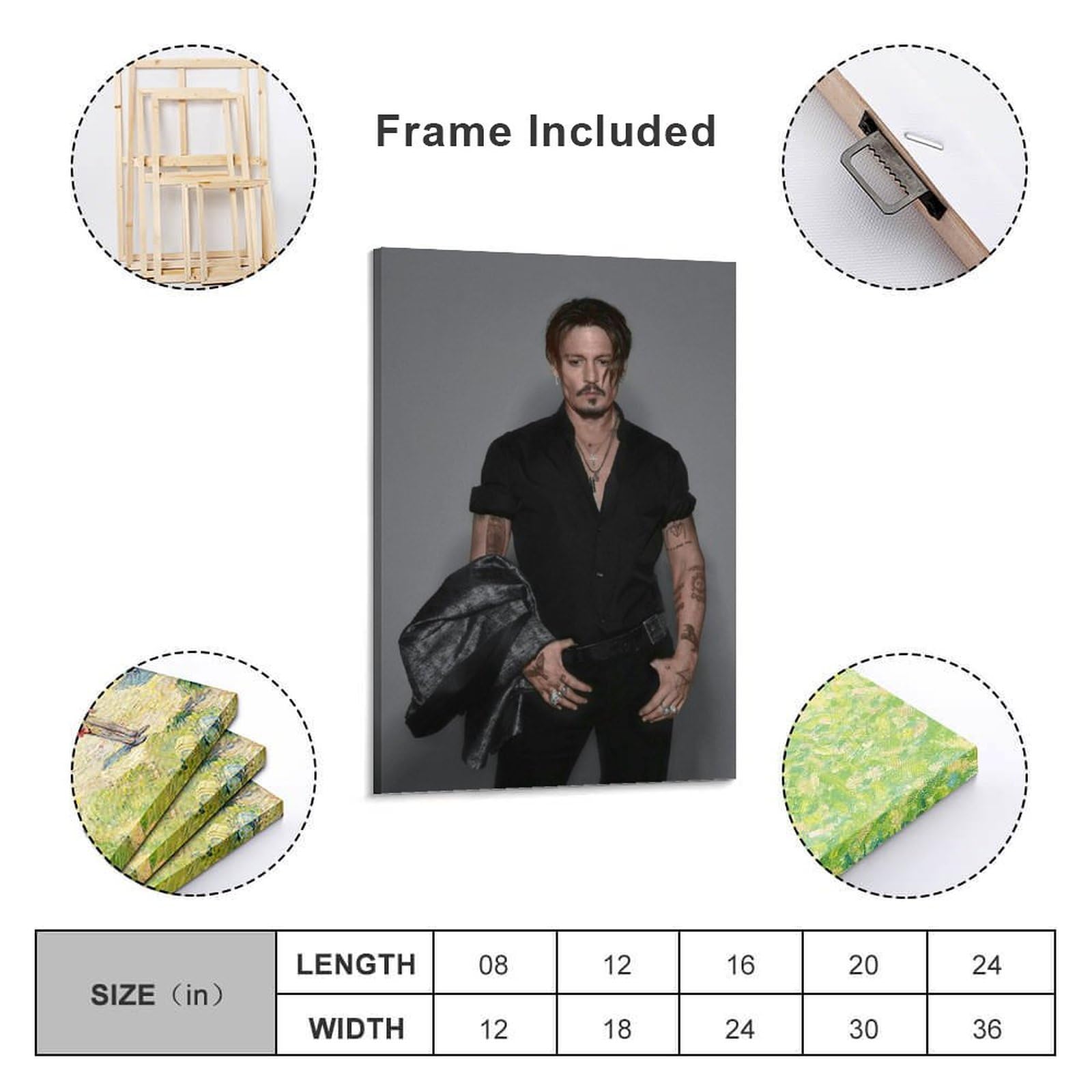 ジョニー・デップ　パネル Amazon.co.jp: ジャックスパロウ俳優ジョニーデップポスター